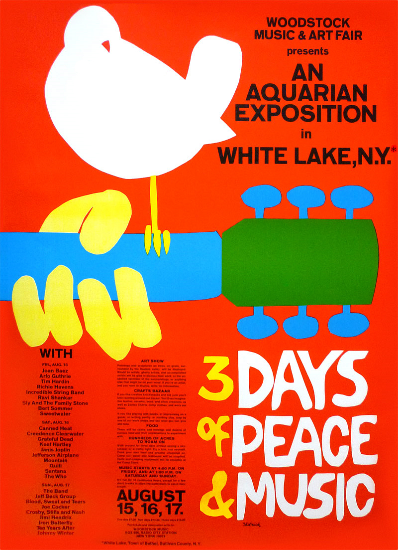 Poster di Woodstock